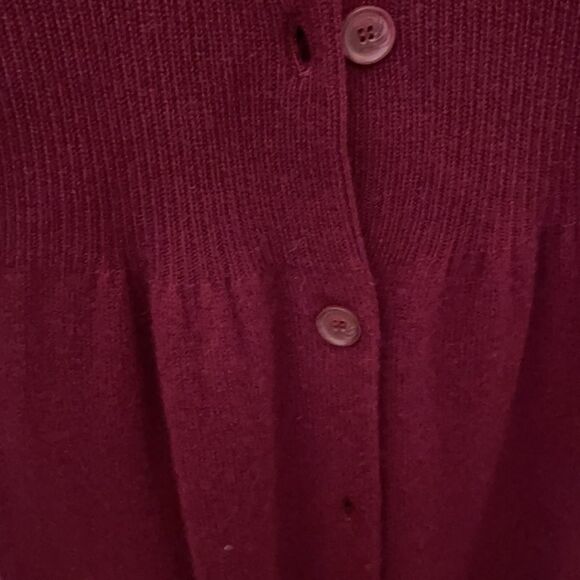 Splendid Red Cashmere Sweater XS - Picture 2 of 5